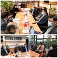 نشست هم‌اندیشی معاون درمان دانشگاه علوم پزشکی و خدمات بهداشتی درمانی شیراز با اعضای کمیته لاپاراسکوپی دانشگاه