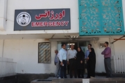 بازدید مشاور معاون درمان دانشگاه علوم پزشکی شیراز از بیمارستان حضرت زینب (س)